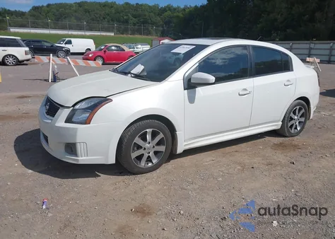 2012 Nissan Sentra 2.0 Sr из США, поврежденный, VIN 3N1AB6AP5CL728209